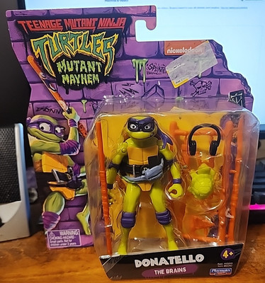 Teenage Mutant Ninja Turtles Mutant Mayhem Donatello Sealed Box