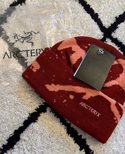 Arc'teryx Grotto Toque Beanie Red Merino Wool Knit Winter Ski Hat Unisex NWT