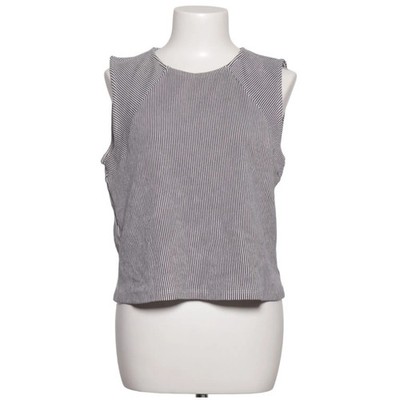 Mango Casual, Top, Größe: L, Blau/Weiß, Streifen, Damen #lHY