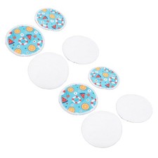 Reusable Nursing Pads 8pcs Leakproof Breastfeeding Pads For Women