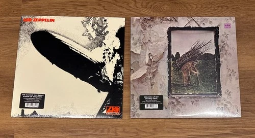 LED ZEPPELIN I, IV  Album Vinyl Lot - New Sealed R1-535224, R1-536184