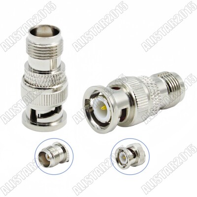 1x Adapter BNC Male Plug to TNC Female Jack straight Adapter BNC-TNC Connector