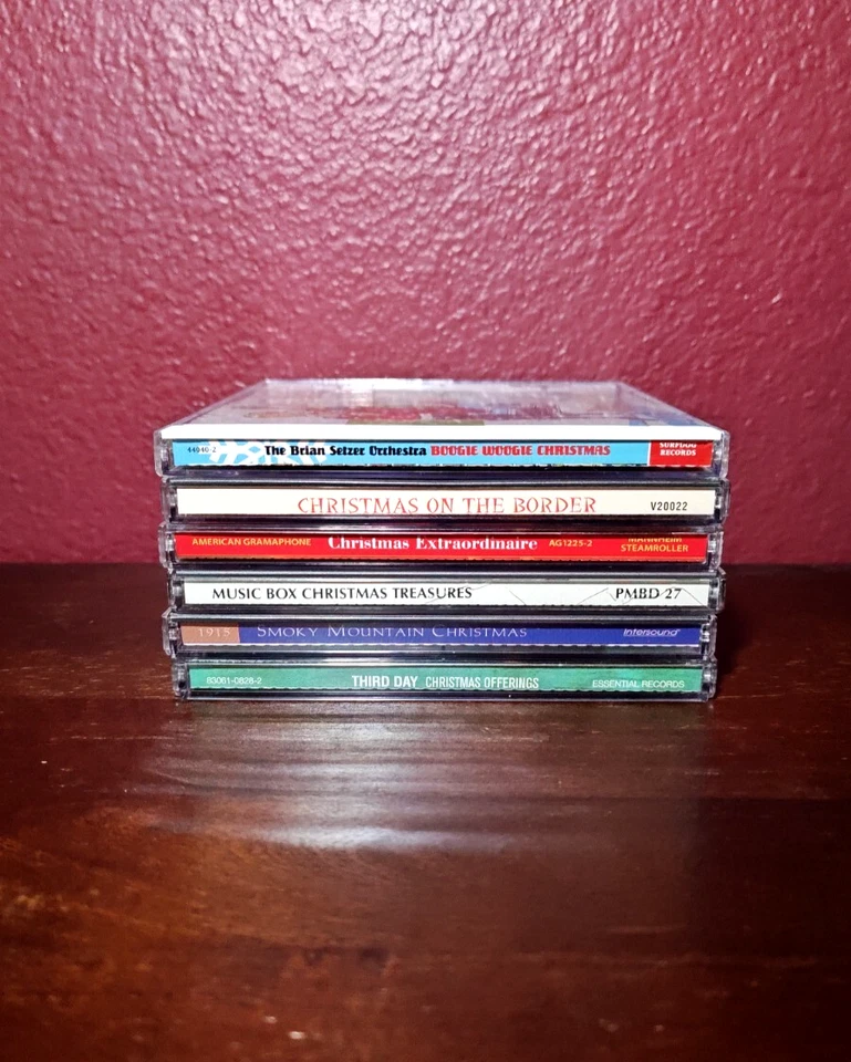 Разнообразие праздник Рождество музыка компакт-диски (1 лот из 6 компакт-дисков) - Изображение 2 из 2