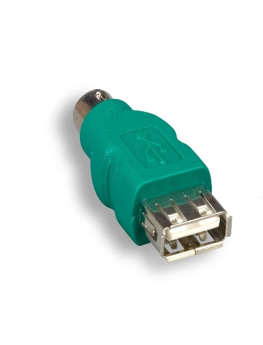 PTC 10-Pack PS/2 PS2 Male to USB Female Adapter Convertr for USB Logitech Mouse - Image 2 of 3