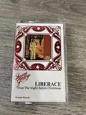 LIBERACE Twas The Night Before Christmas Seasons Greetings Cassette Tape