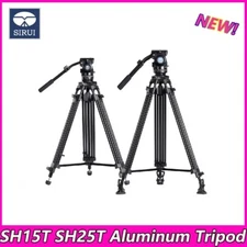 SIRUI SH15T BCH-10/SH25T BCH-20 Professional Video Tripod DSLR Outdoor Shooting 