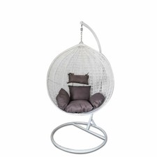 Rattan Egg Chair Garden Patio Indoor Outdoor Hanging Chair