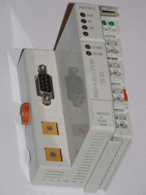 WAGO 750-303 Profibus DP Buskoppler FMS 12 MBd