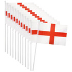 25 England Flag Stick 30x20cm Football Rugby Match Car Window Flags St Georges