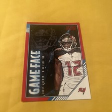 2020 Score Chris Godwin Tampa Bay Buccaneers Red Border Game Face Free Shipping