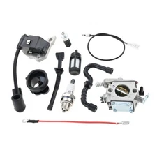 Carburetor  Spark Plug Set for Stihl 017 018 MS180 MS170 Chainsaw Replacement