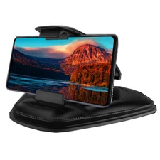 Dashboard Car Mount Cell Phone Holder Clip Anti-Slip Pad For Apple iPhone 12 11