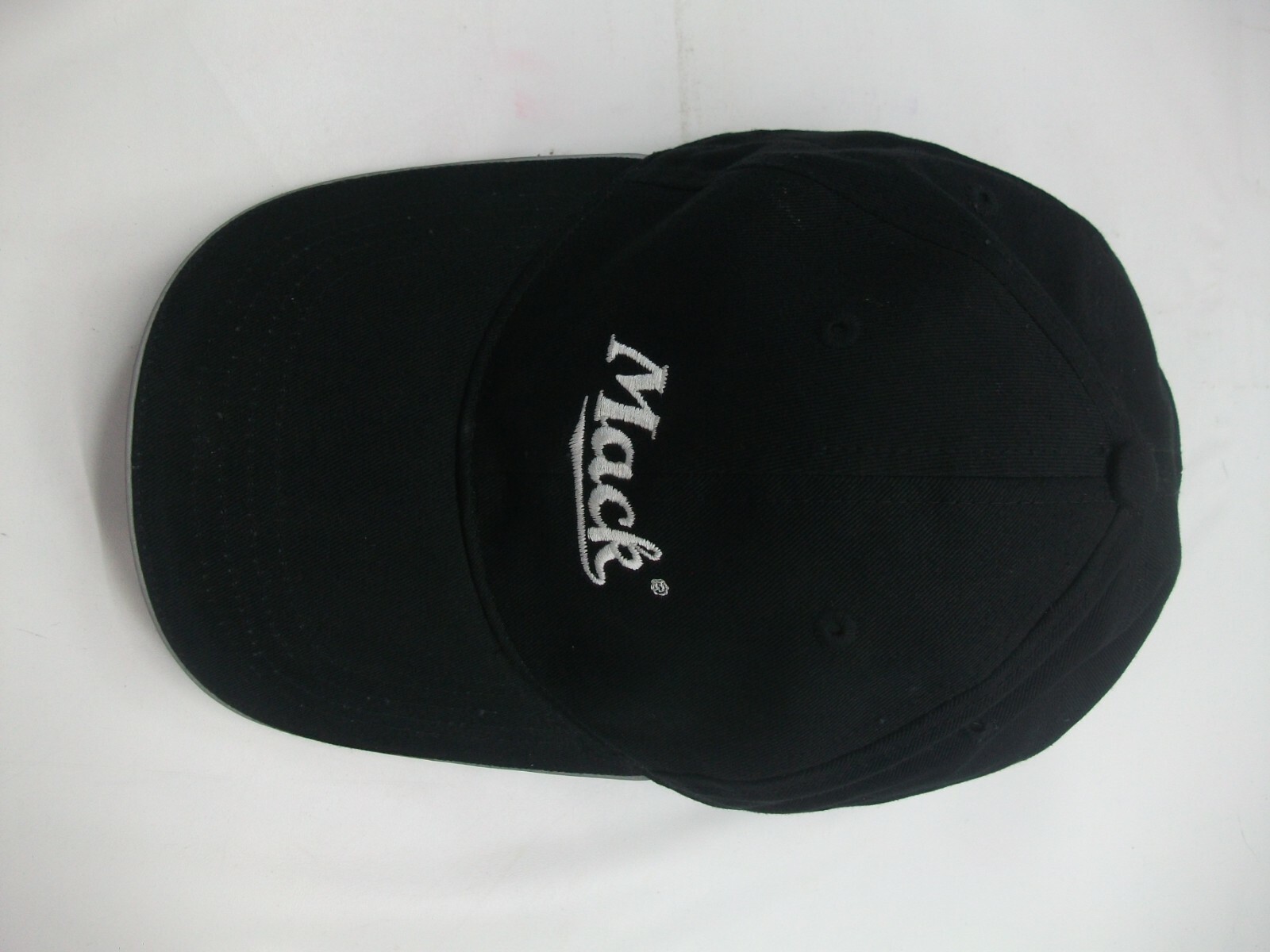Mack Hat Black Hook Loop Baseball Cap - image 6