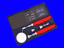 4 tlg. Profi Teleskop Magnetstab Inspektions Spiegel Satz Magnetheber YT-0662