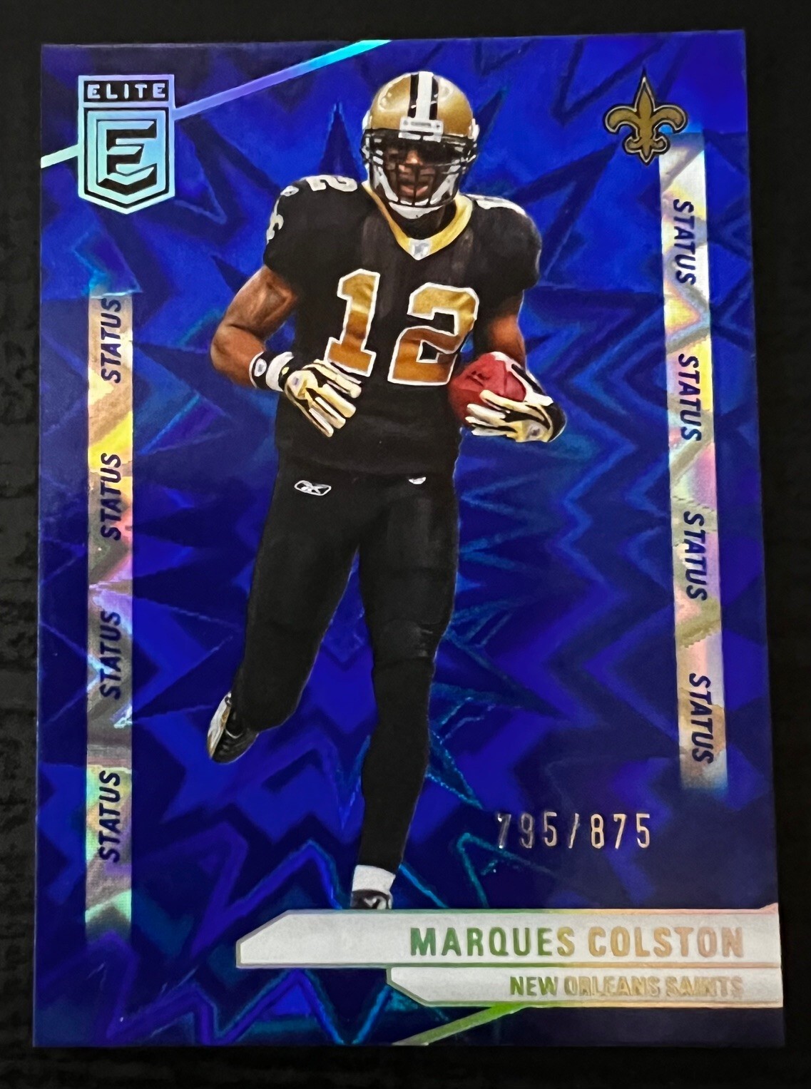 2024 Panini Donruss Elite - Status Explosion #25 Marques Colston /875