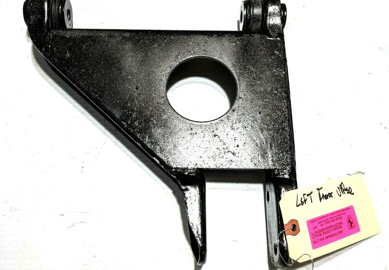 FERRARI 308 PARTS FRONT UPPER CONTROL A ARM LEFT SIDE LEVER 104393