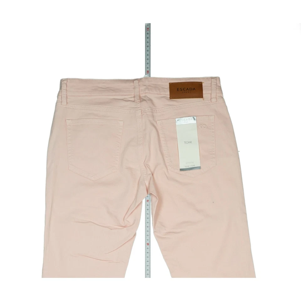 ESCADA Sport Toni Damen Slim Skinny Low Rise stretch Gr.36 W30 L30 Rosa Pink NEU - Bild 4 von 4