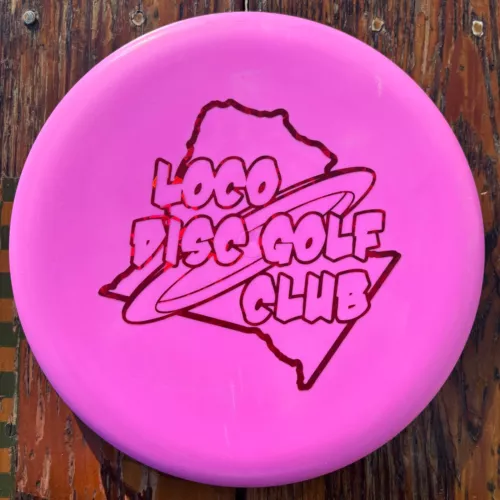 Latitude 64 Zero Medium Pure Pink Putter Loco Disc Golf Club Virginia 174g NEW