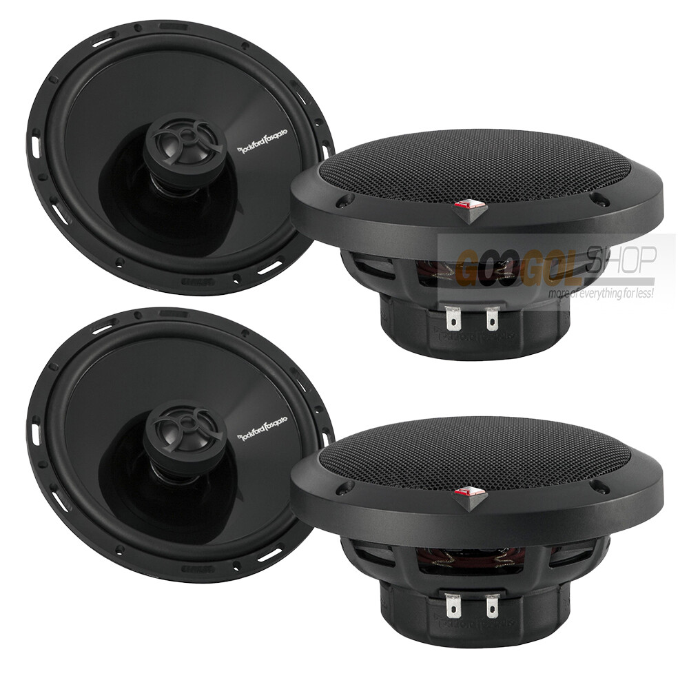 4Rockford Fosgate Punch 65-дюймовые 220-ваттные двухполосные дверные коаксиальные динамики Rockford Fosgate Punch
