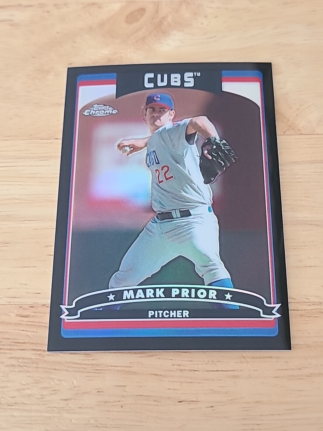 2006 Topps Chrome Black Refractor /549 Mark Prior #150 Cubs $$$$