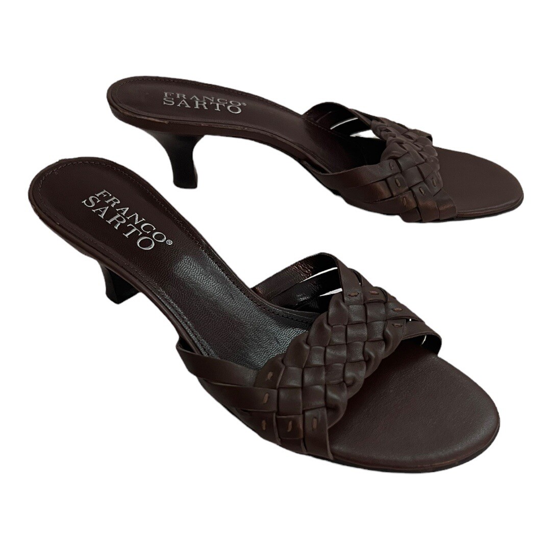 APL Sandali donna Franco Sarto marroni slide misura 6 5