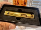 Vintage Brass Cigarette Roller Manual Cigarette Rolling Machine with Storage Bag