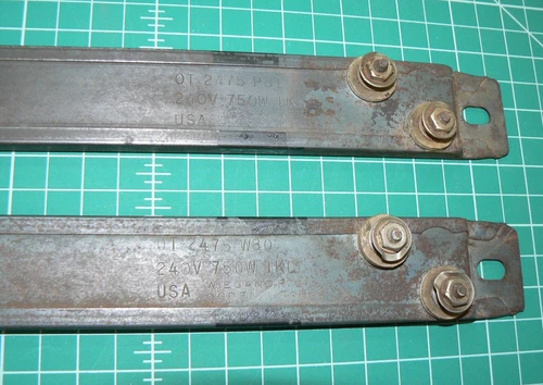 240V 750W Strip Heater, set of 2, OT 2475 Wiegand 