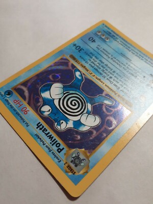 Pokemon TCG - Holofoil Poliwrath - Shadowless Base Set -Q716 | eBay