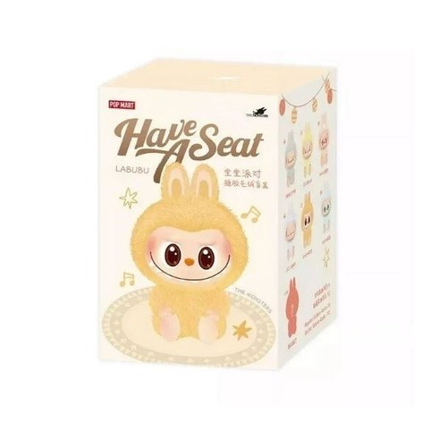 Popmart Auténtico Have a Seat Llavero Peluche 1 pieza Caja Ciega (Vendedor de EE. UU.) - Imagen 2 de 3