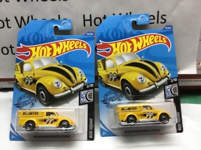 HOT WHEELS 49 VOLKSWAGEN BEETLE PICK UP 2020 MOON EYES Lot Of