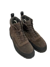 BOGS CASPER LACE BROWN SUEDE BOOTS WATERPROOF LACE UP Men’s 9  SLIP RESISTANT