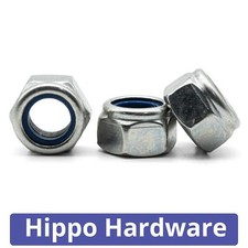 Nyloc Nylon Insert Locking Nuts A4 Marine Grade Stainless Steel