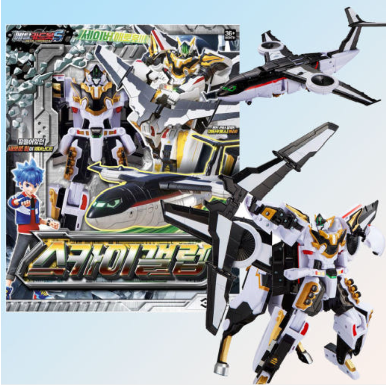 Metal Cardbot S : SKY GALLOP Weapon Card Transforming Robot Action
