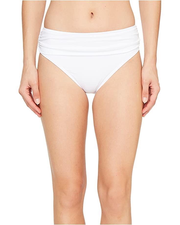 Tommy Bahama 281154 Women's Pearl High Waist Bikini Bottoms Swimwear Size M