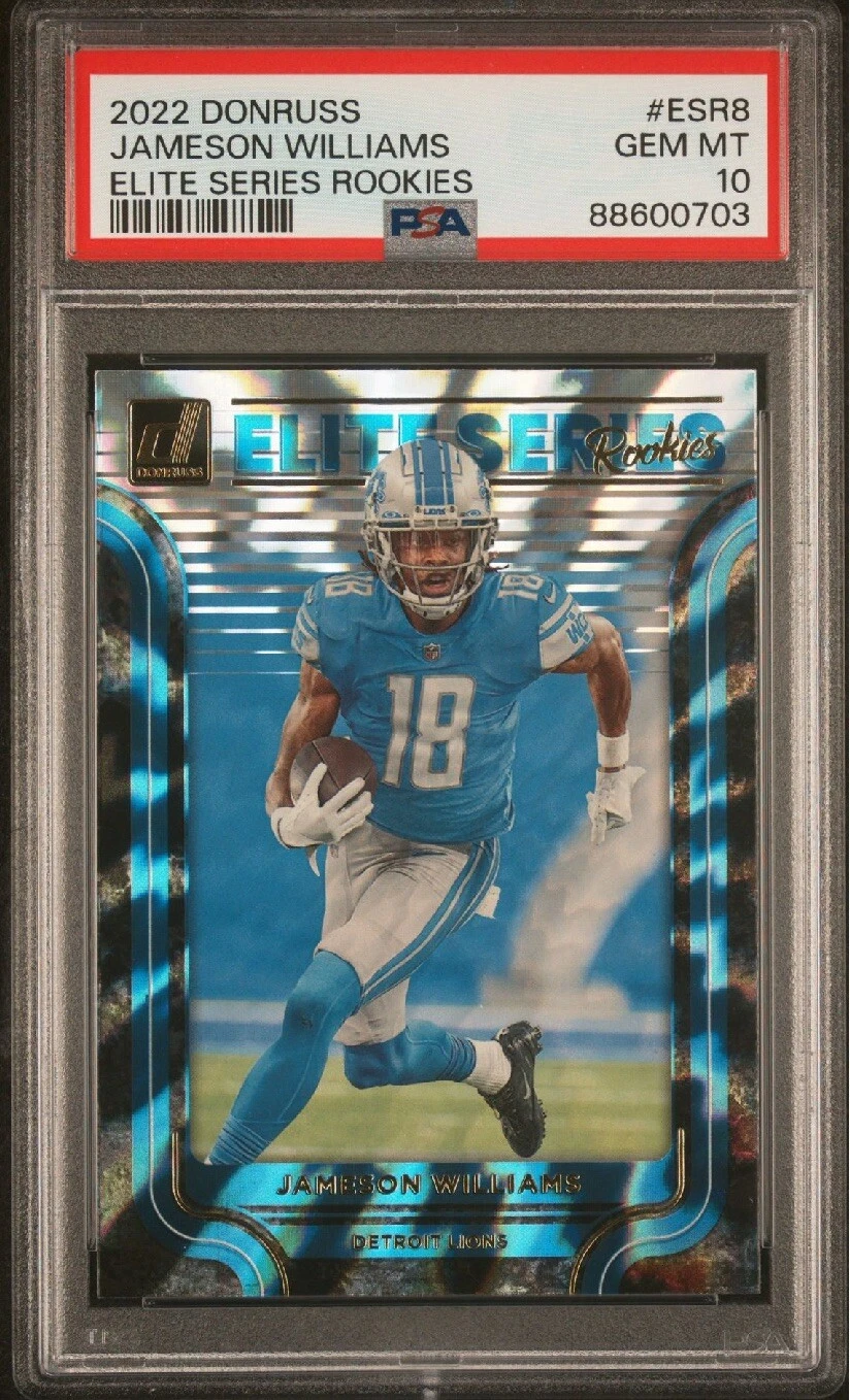 Jameson Williams Panini Donruss Elite Series Rookies #ESR8 Base