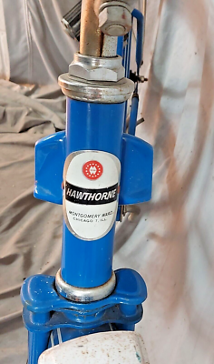 1959 Hawthorne Mongomery Ward Cruiser Bike XX-Small 43cm Blue