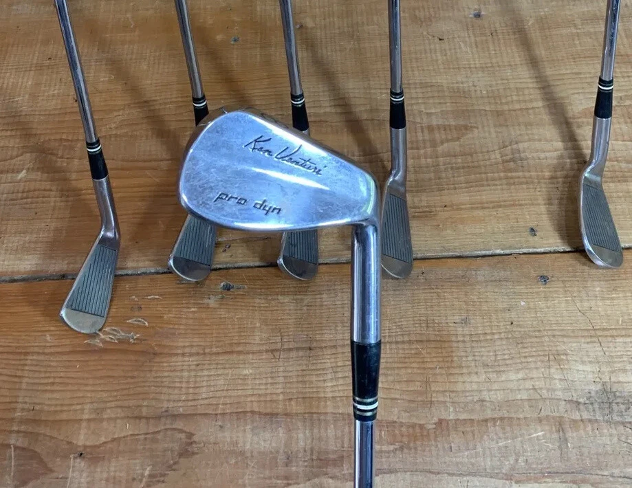 Ken Venturi Pro Dyn Blade Iron Set 3/4/6/7/8/9 Steel Stiff HTF - Image 4 of 4