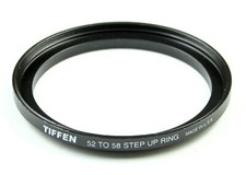 Tiffen - 52-58mm Step-Up Ring - Clean 