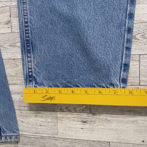 Carhartt Jeans Men's 38x34 Blue Denim Relaxed Fit Work Pants Dadcore - Picture 19 of 20