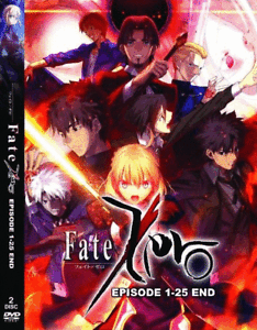 English Dubbed Fate Zero Vol 1 25 End Anime Dvd Region All Ebay