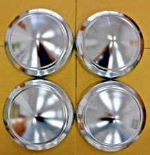 Mopar Dodge Plymouth Chrysler Police Dog Dish Poverty Hubcaps Set of 4