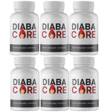 Diaba Core Blood Sugar and Glucose Support DiabaCore - 6 Bottles