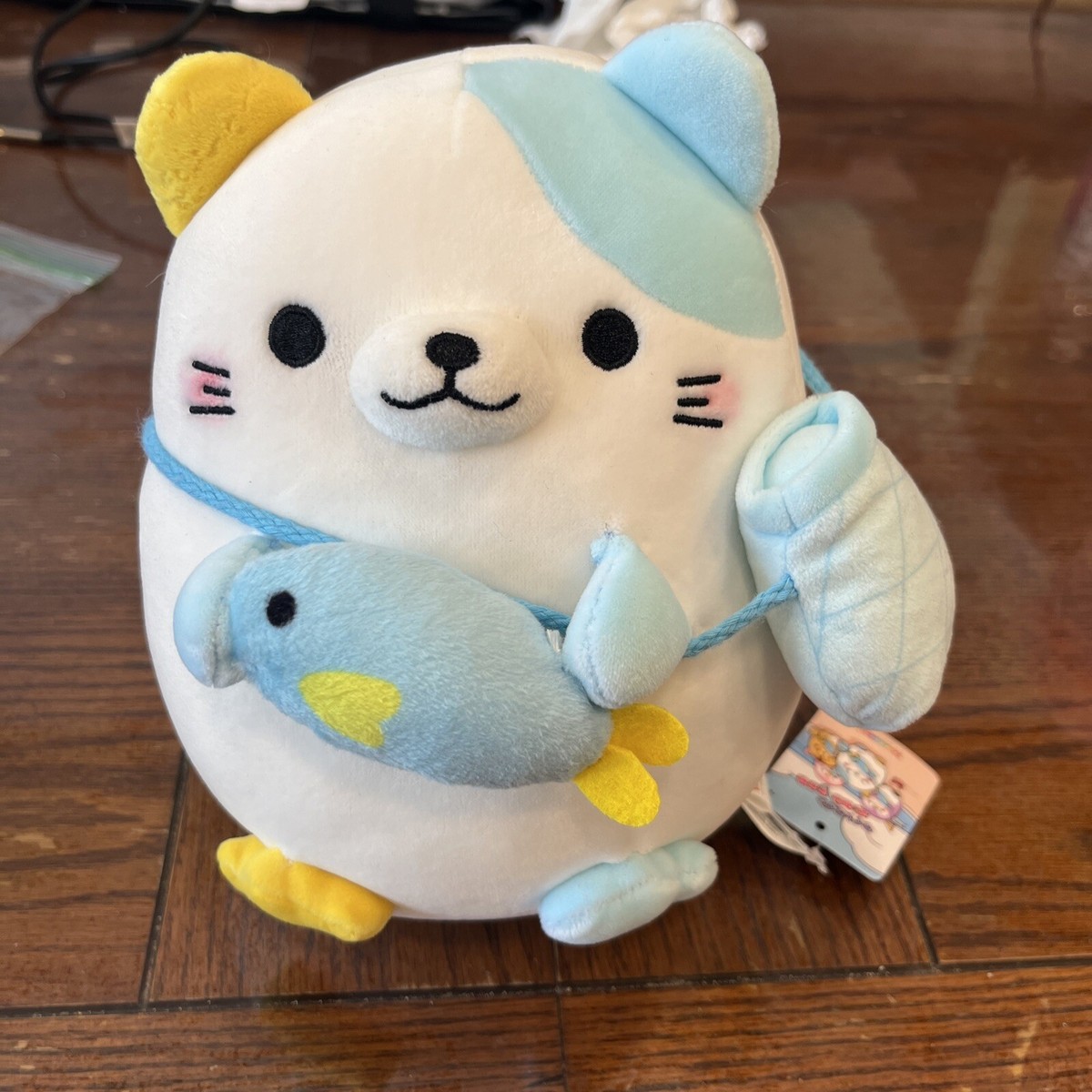 Takashoji Plush With Fish And Bag WITH TAG NEW! | eBay