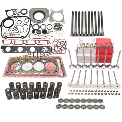 OEM Engine Gasket Seal & Intake Exhaust Valves Set For VW  AUDI SKODA 2.0T