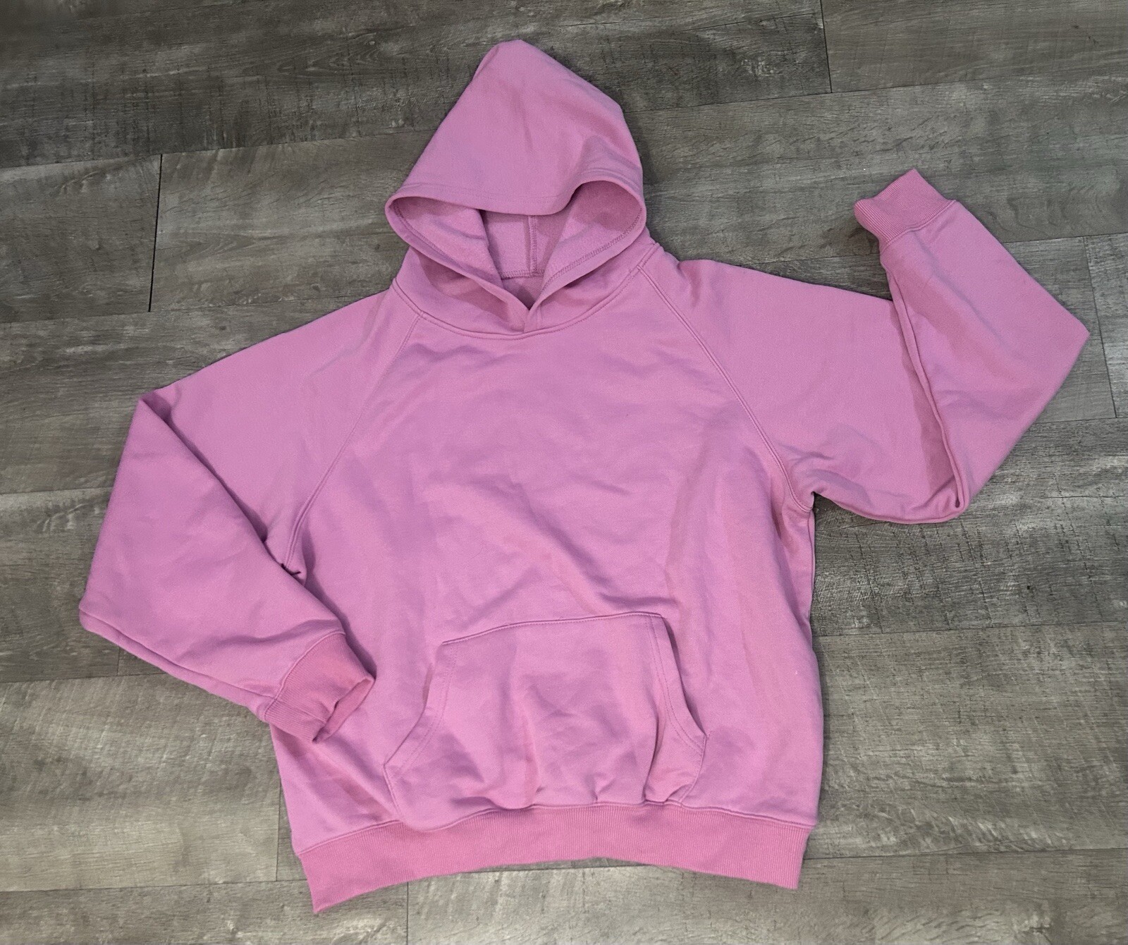 Women’s Pink Hoodie Amazon Solid Basic Sweatshirt… - image 1