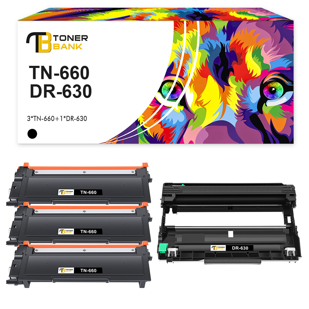 DR630 Drum TN660 Toner Cartridge Compatible for Brother MFCL2700DW
