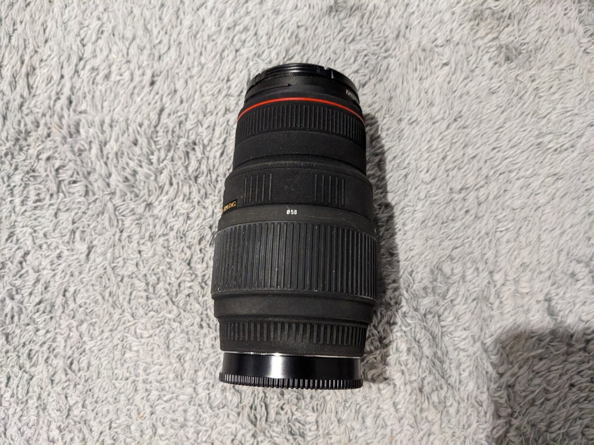 Sigma APO DG 70-300MM F4-5.6 Macro Lens + Filter Camera