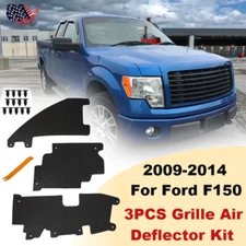 For Ford F-150 2009-2014 Radiator Support Grille Air Deflector with Fasteners US