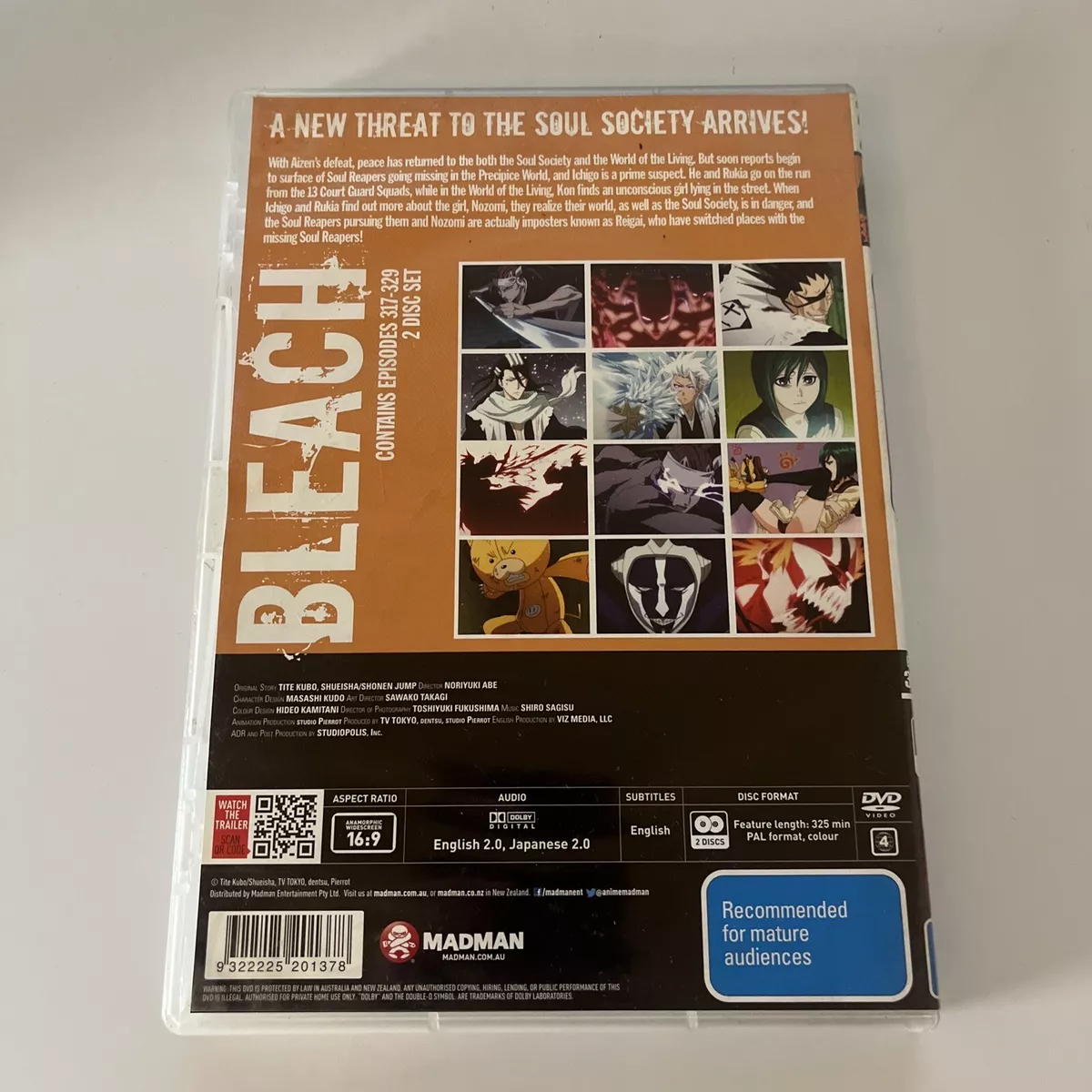 Bleach DVD Set 23 (Hyb) (Eps 317-329)