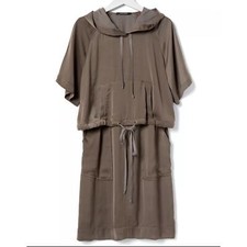 Banana Republic Heritage Hooded Twill Dress Womens Size 4